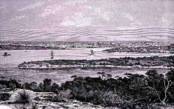 Porto di Sydney, Nuovo Galles del Sud, Australia, da 