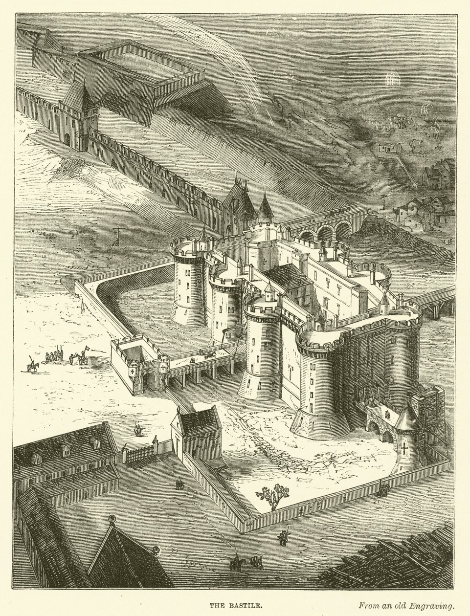 Il Bastione (incisione) da English School