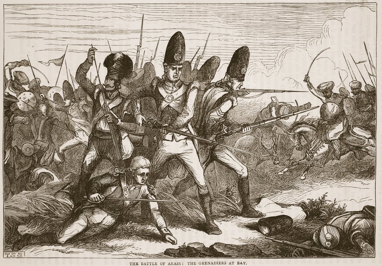 La battaglia di Arass: i Granatieri all