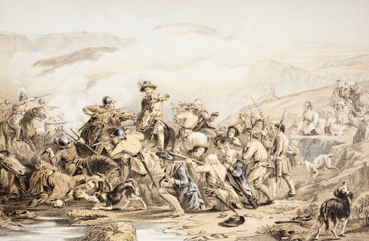 La battaglia di Drumclog, 1 giugno 1679, da 