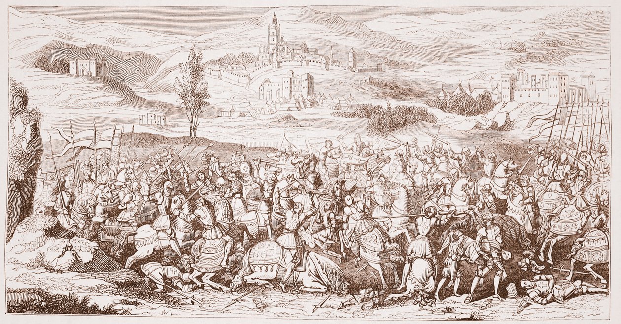 La Battaglia degli Speroni, dall