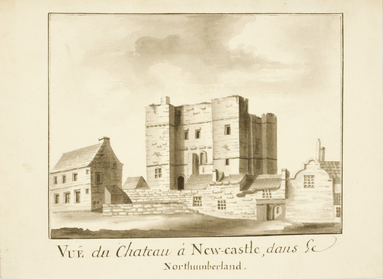 Il castello, Newcastle upon Tyne da English School