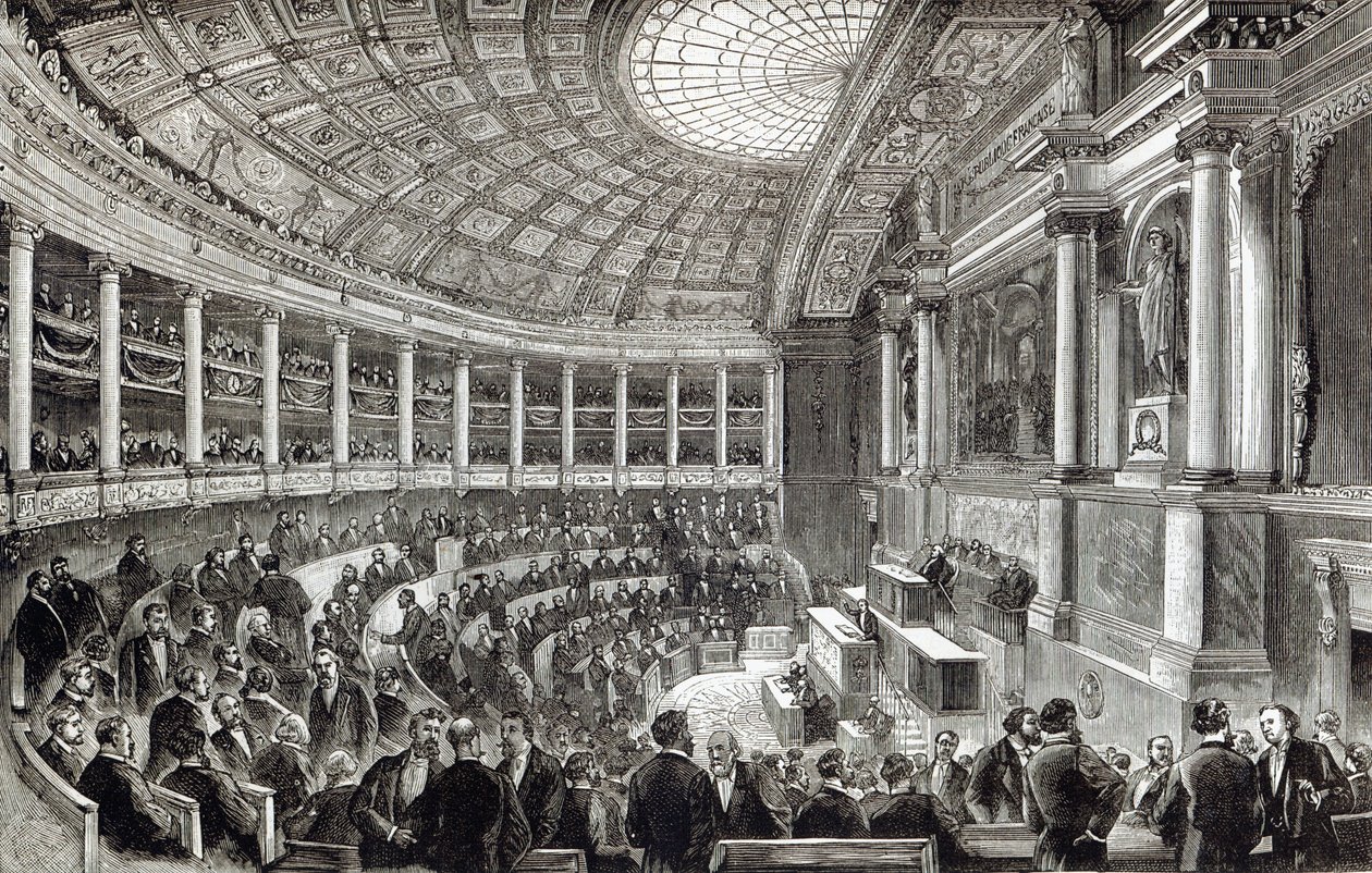 La Camera dei Deputati, Parigi, da 