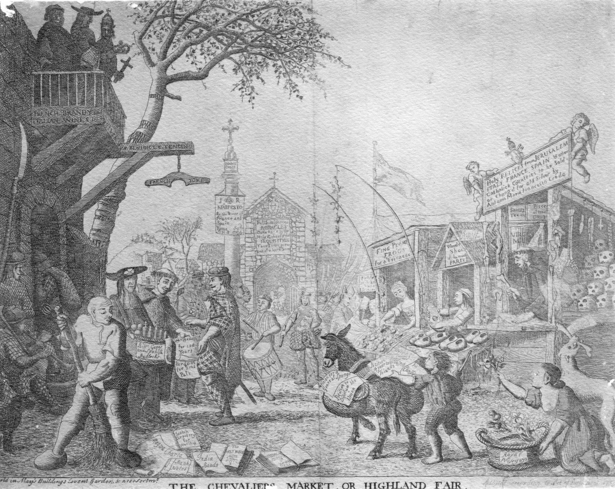 Il mercato dei cavalieri, o la fiera delle Highlands da English School