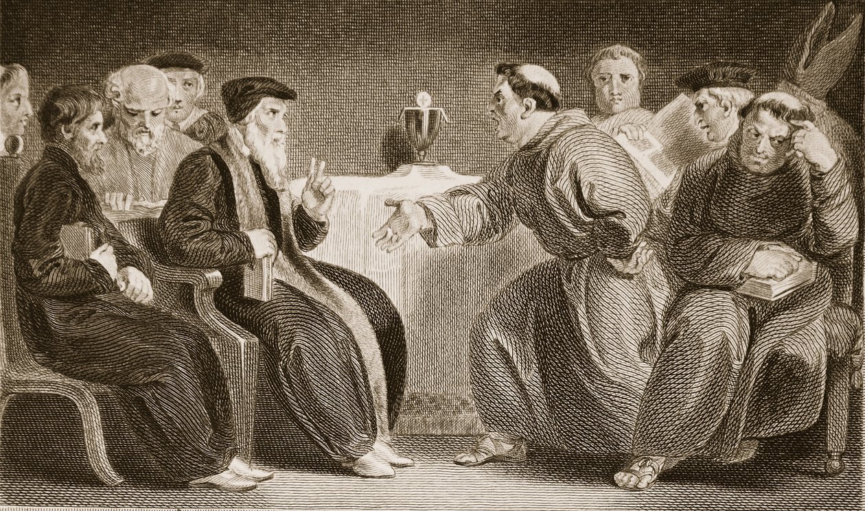 La convocazione a Oxford, illustrazione da La storia d
