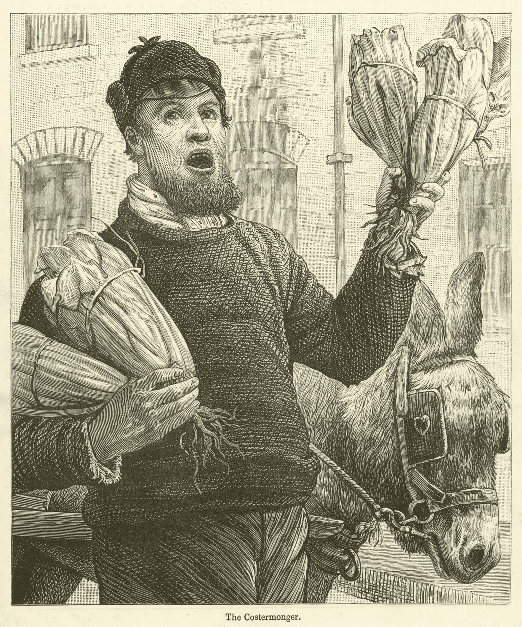 Il pescivendolo (incisione) da English School