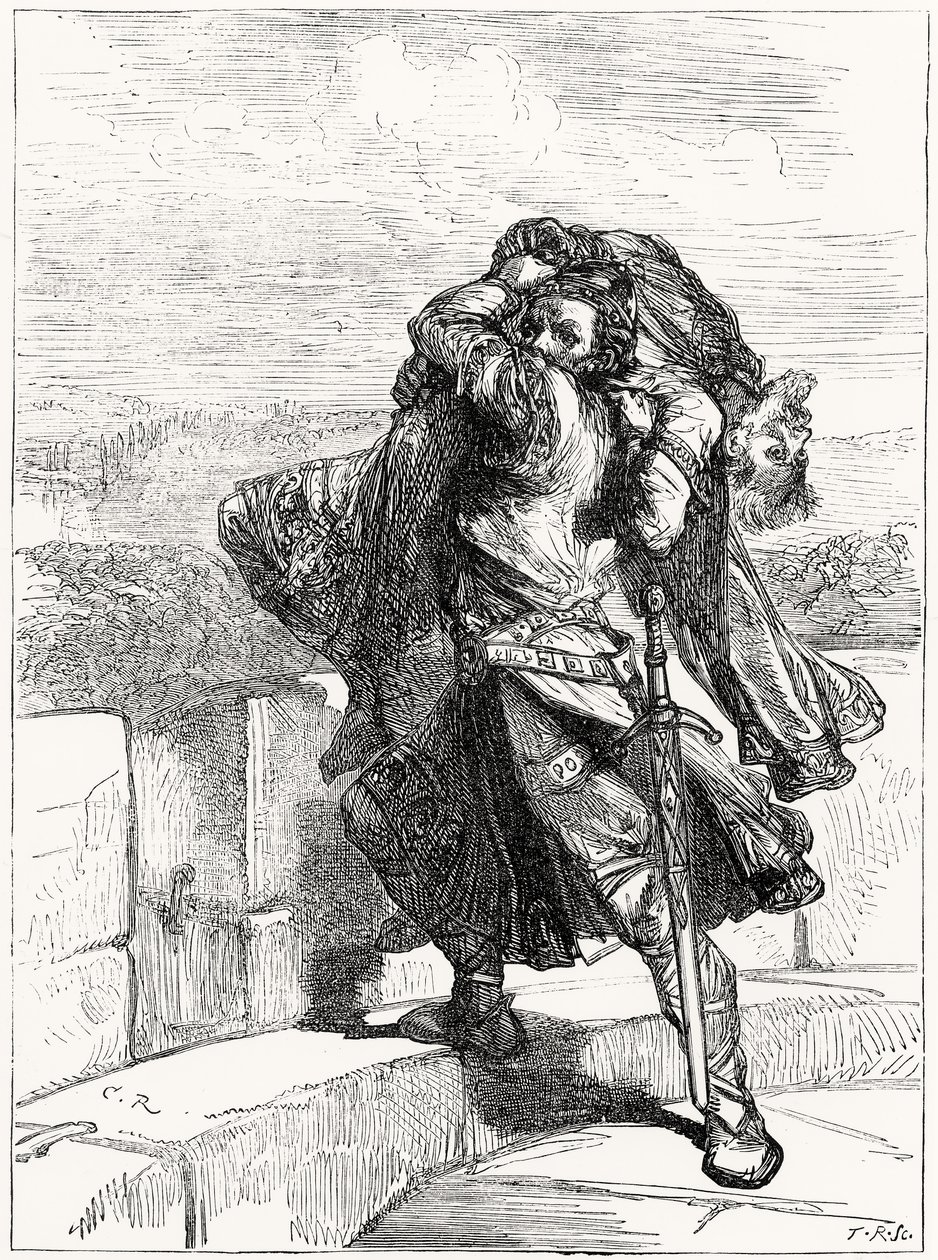 La morte di Conan nel 1090 da English School