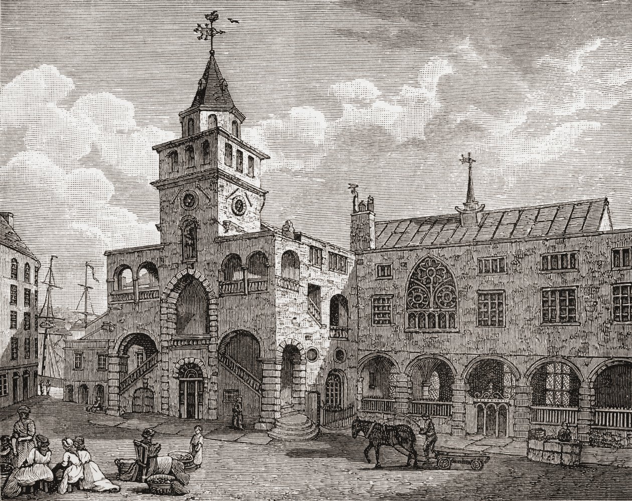 La Borsa, Newcastle upon Tyne nel XVII secolo, da 