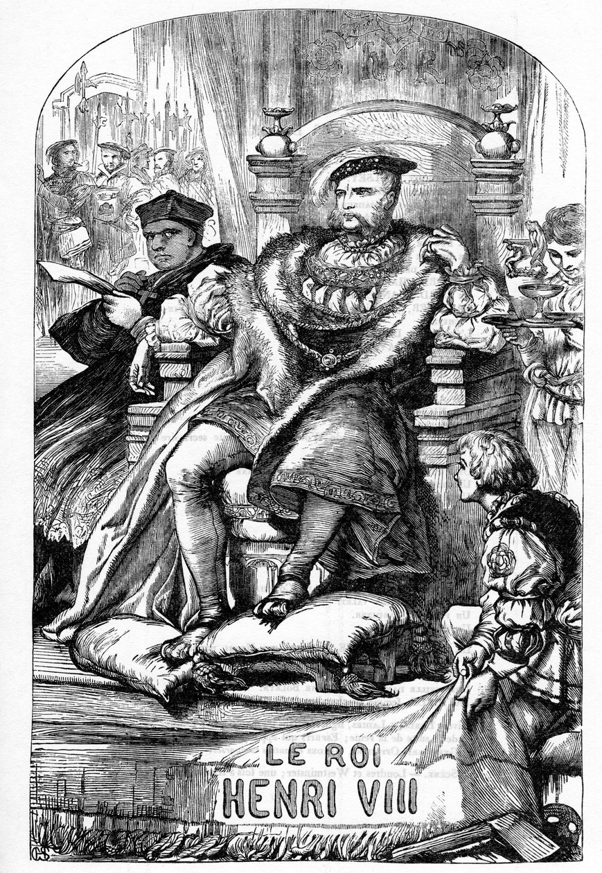 La famosa storia della vita di Re Enrico VIII - Illustrazione in 