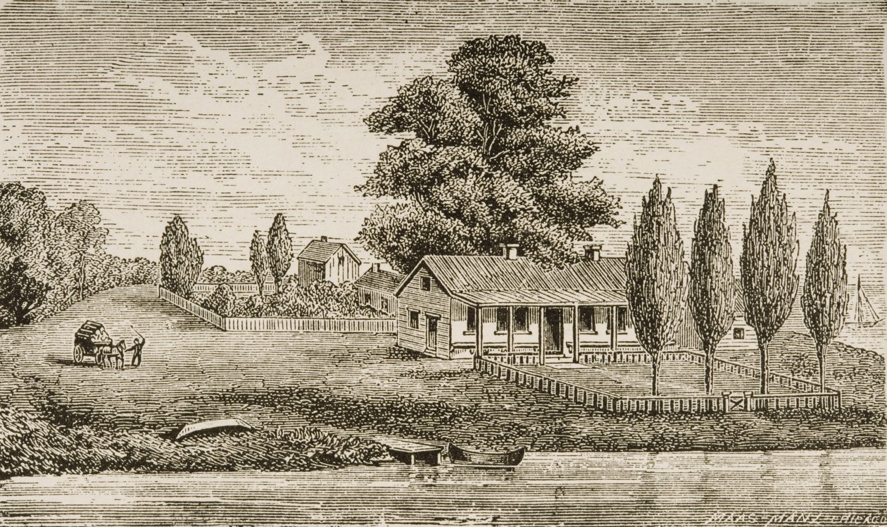 La prima casa costruita da Mackinzie, Chicago, da 