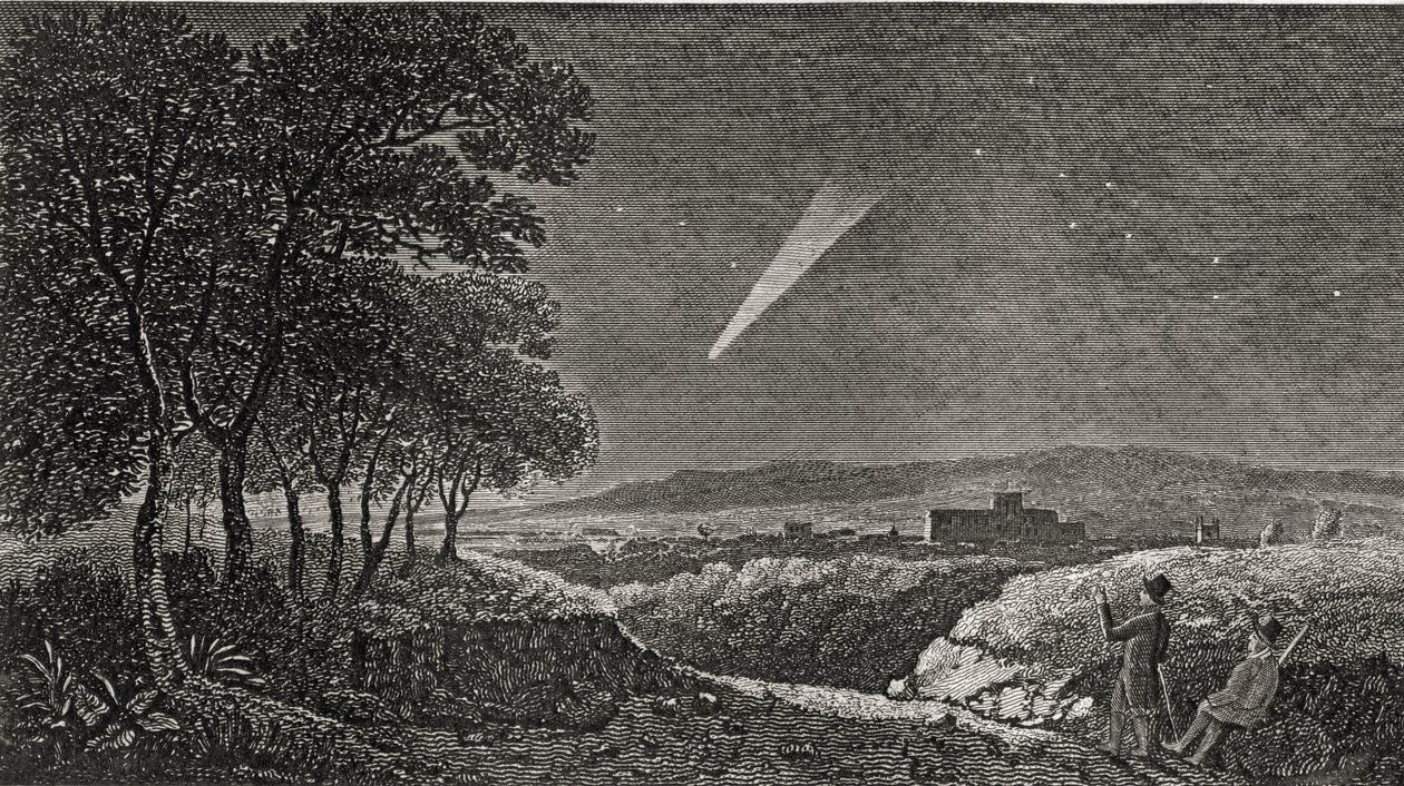La Grande Cometa del 1811 da English School