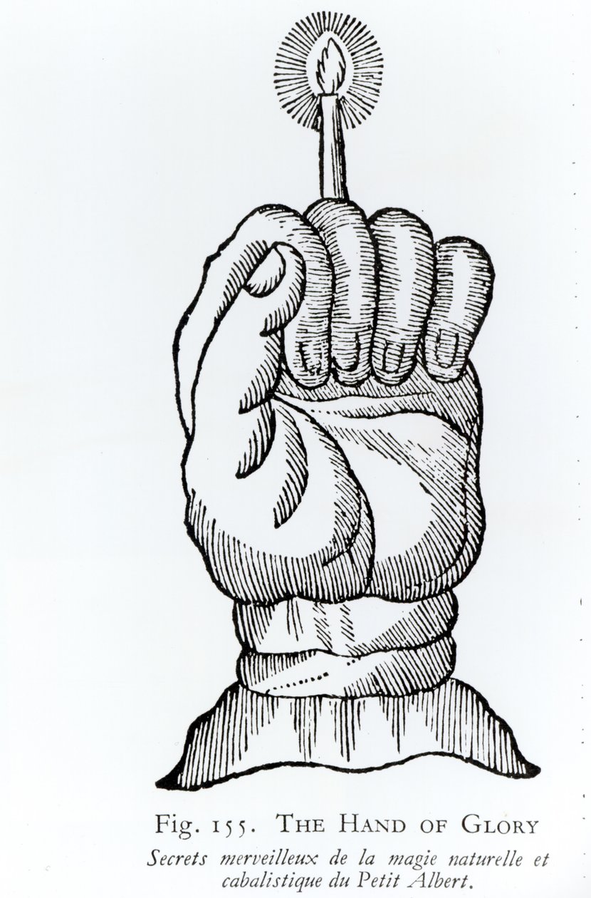 La mano della gloria da English School