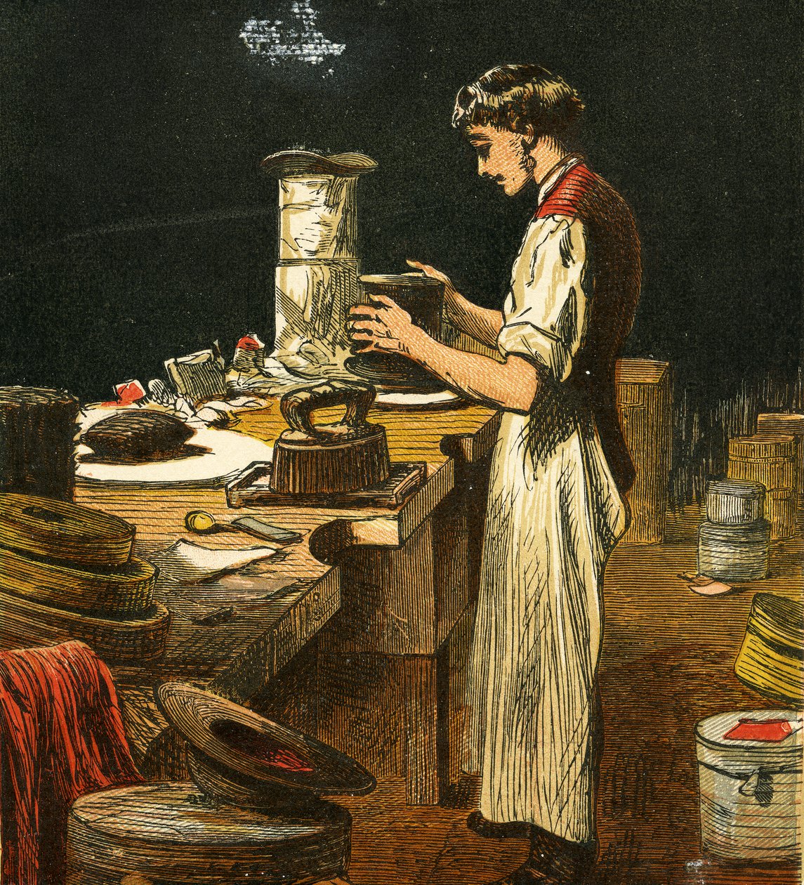 Il Cappellaio, 1867 da English School