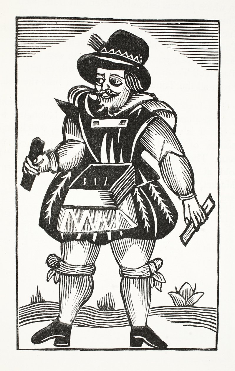 La storia di Tom Long il corriere, illustrazione da Chap-books del XVIII secolo di John Ashton, pub. 1882 da English School