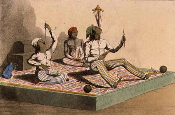 I giocolieri indiani, ottobre 1813, da 