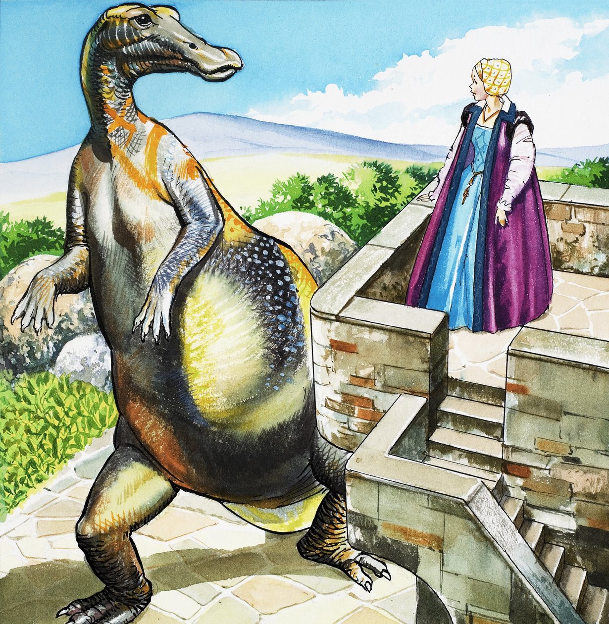 La signora e il drago da English School