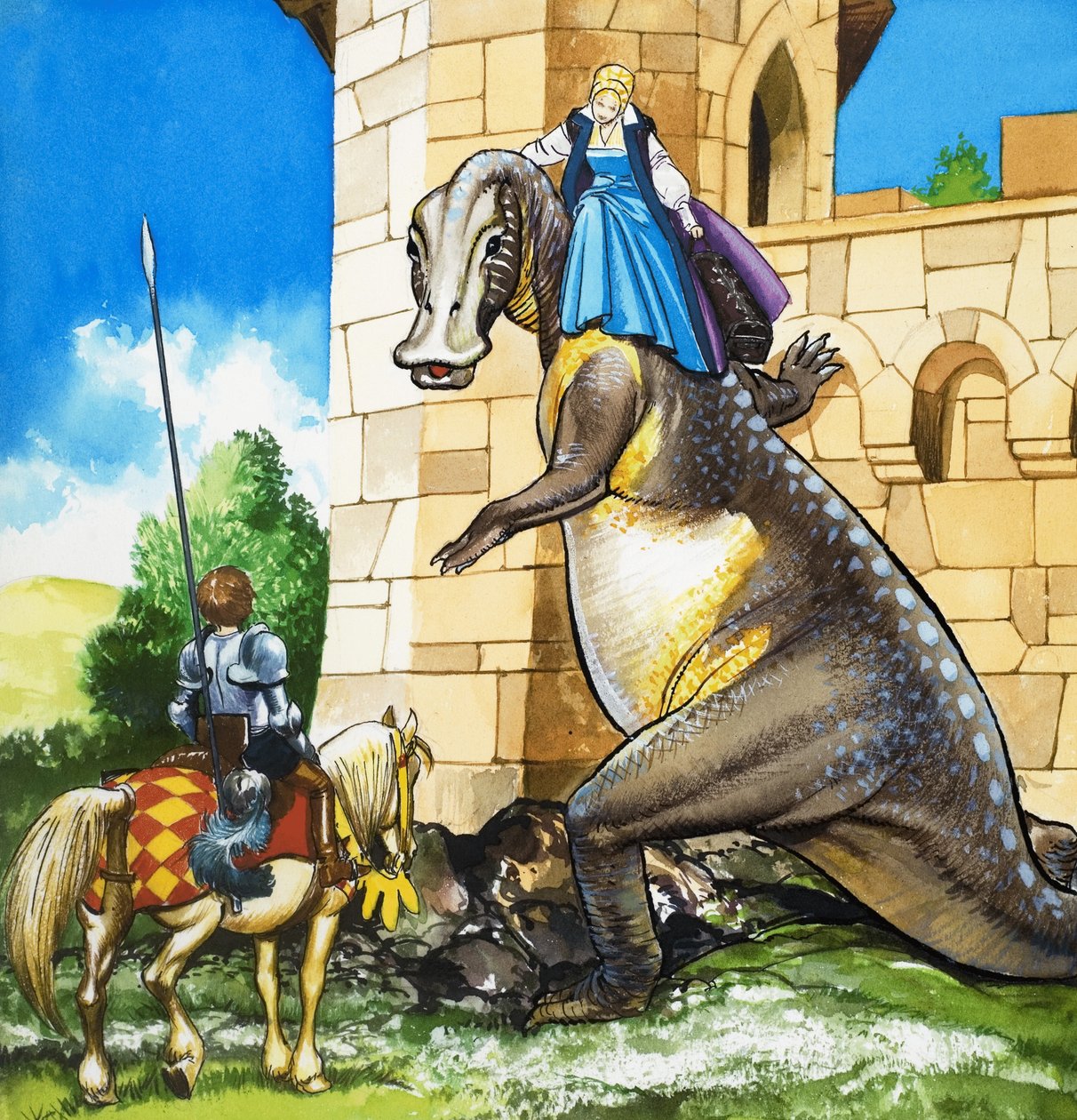 La signora e il drago da English School