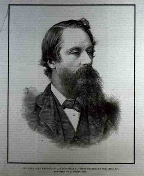 Il defunto Lord Frederick Cavendish (1836-82), M.P., Segretario Capo per l