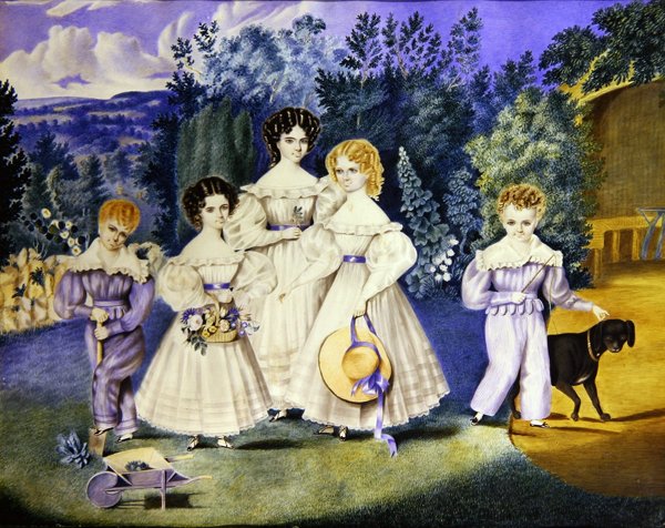 I bambini della famiglia Lovell, c.1825 da English School
