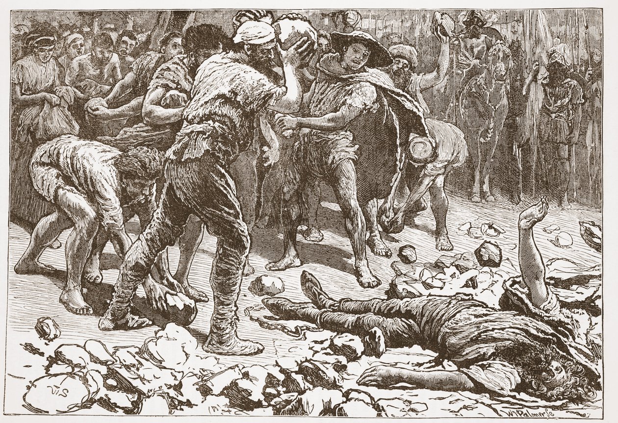 Il Martirio di Costantino di Samosata, illustrazione da 
