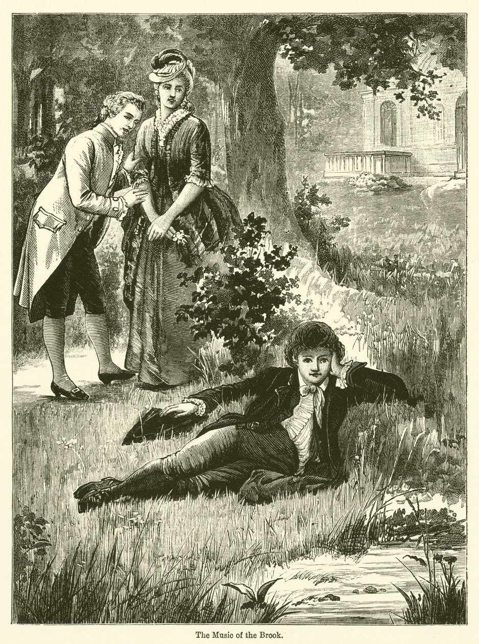 La musica del ruscello (incisione) da English School