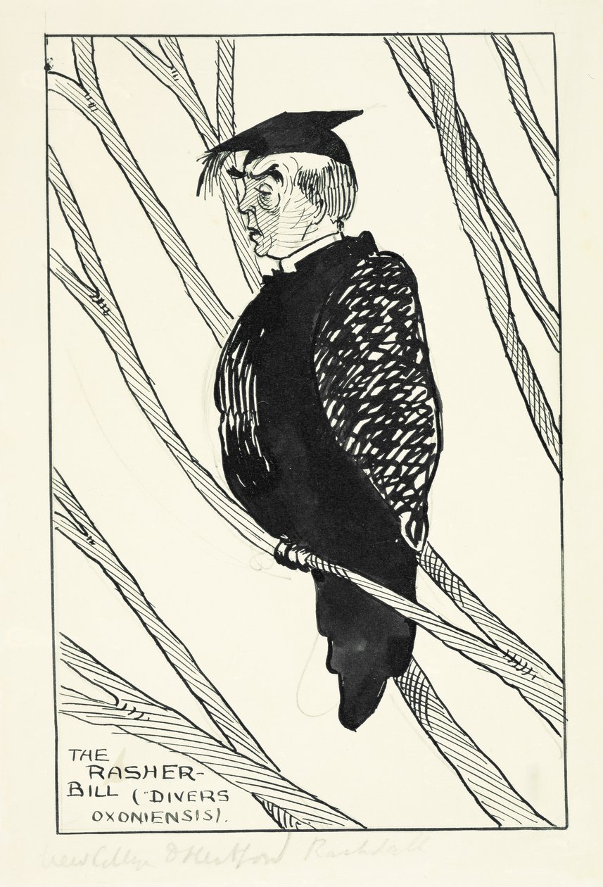 Il Rasher-Bill (Divers Oxoniensis): Hastings Rashdall (1858-1924) da English School