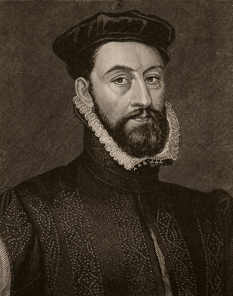 Il reggente Murray, illustrazione da Cassells Illustrated History of England da English School