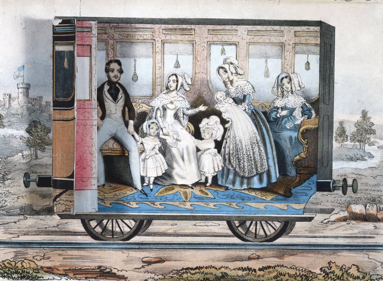 La carrozza reale, c.1848 da English School