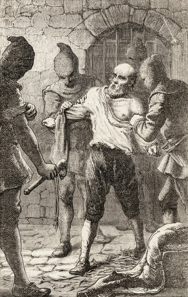 La flagellazione di George Penn durante l