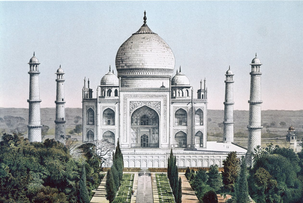 Il Taj Mahal ad Agra da English School
