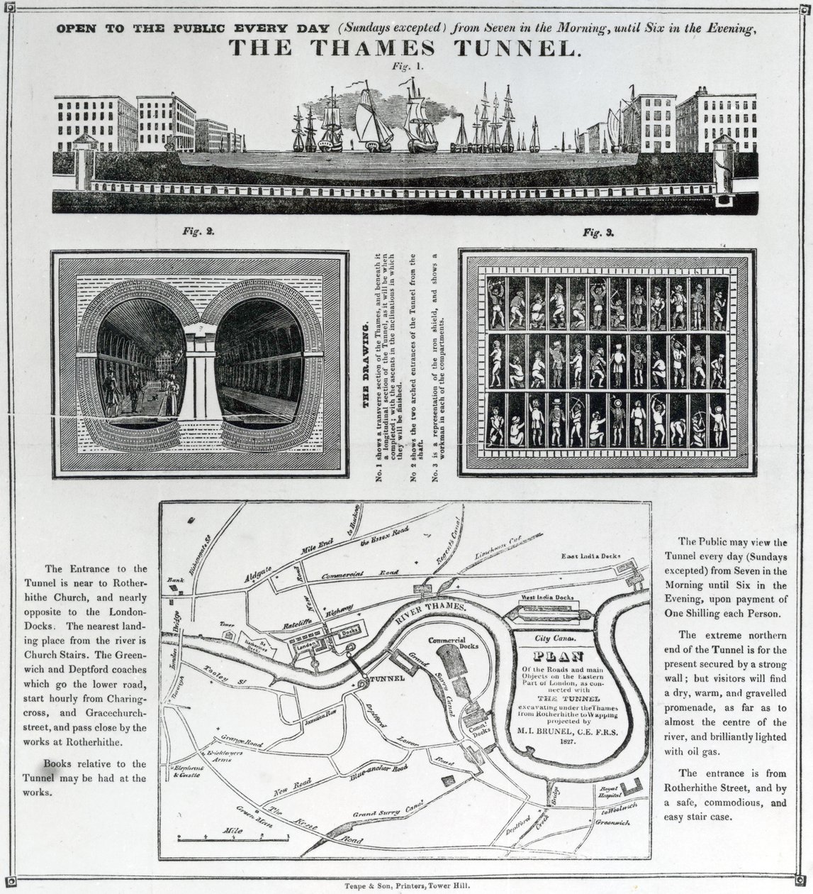 Il tunnel del Tamigi da English School