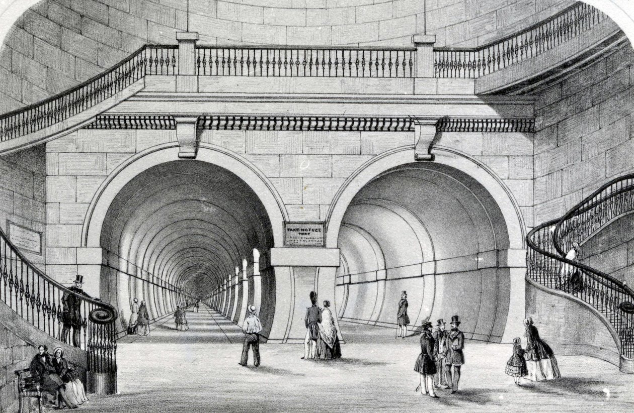 Il tunnel del Tamigi da English School