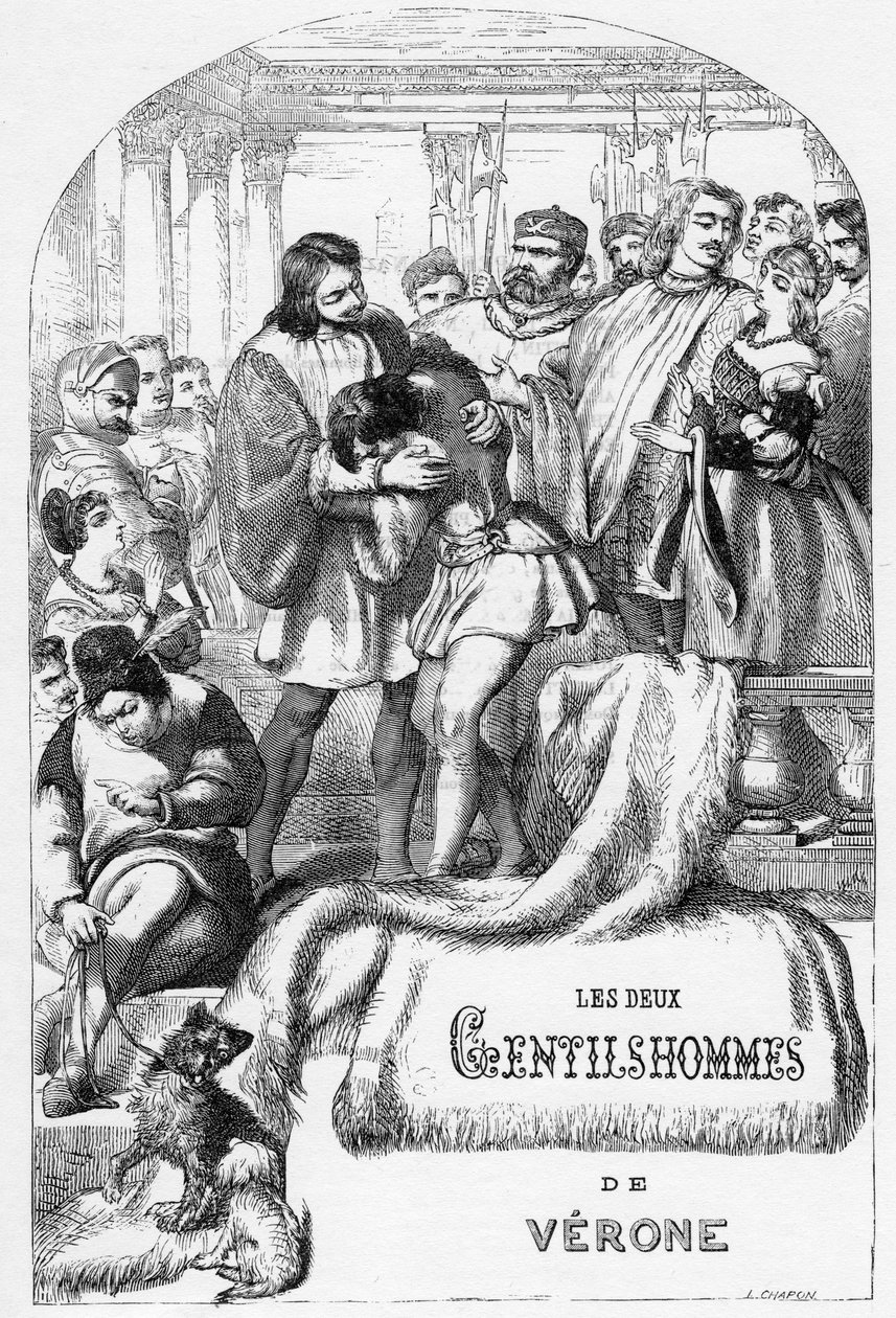 I due gentiluomini di Verona - Illustrazione in 