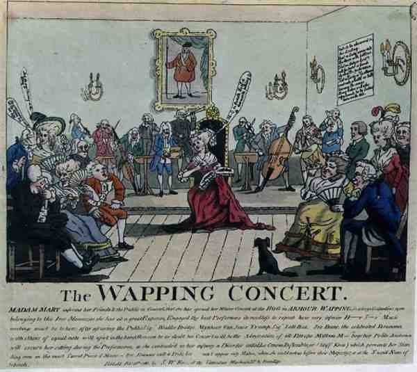 Il concerto di Wapping, pub. da S.W. Fores da English School