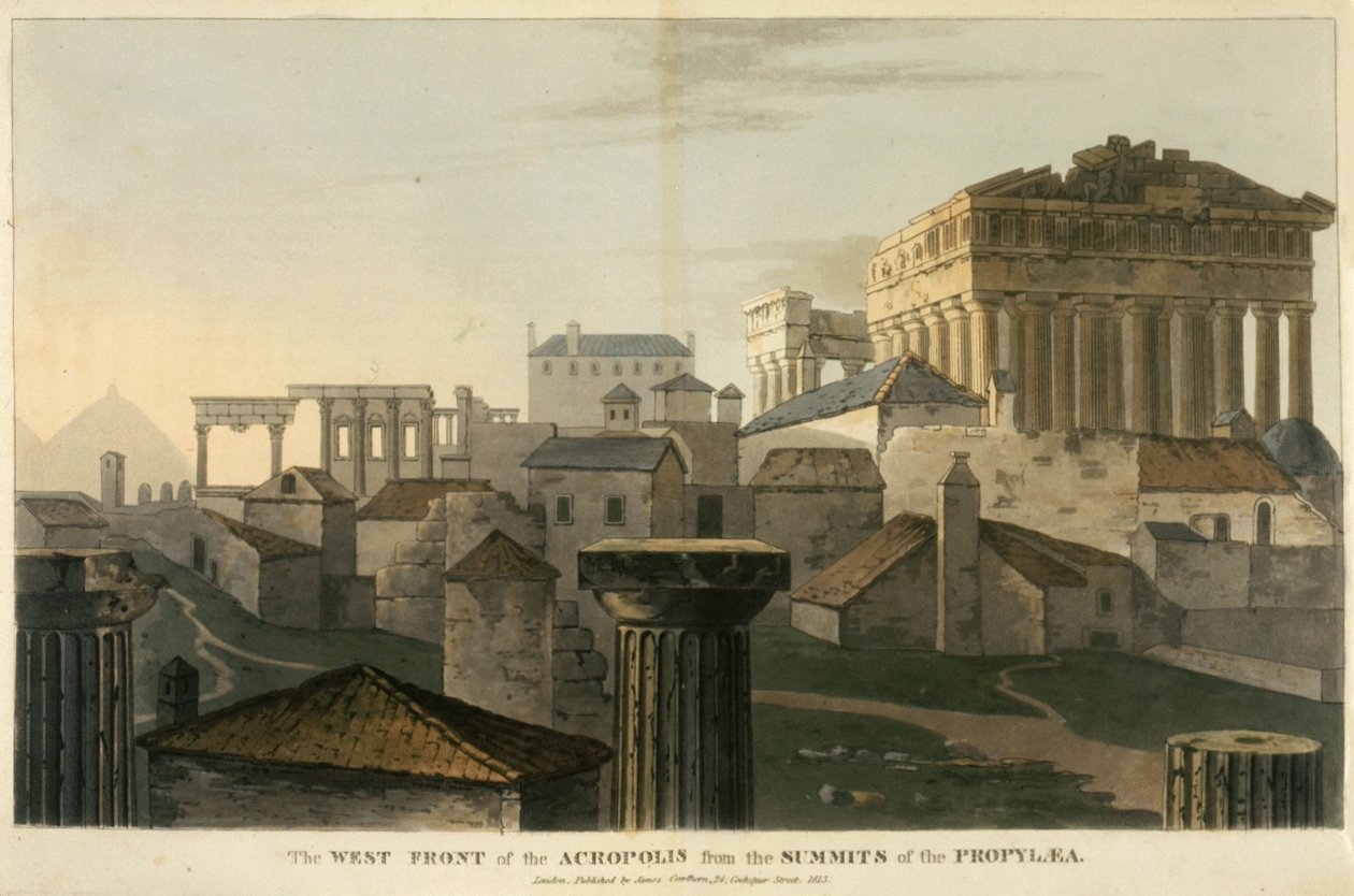 La facciata ovest dell