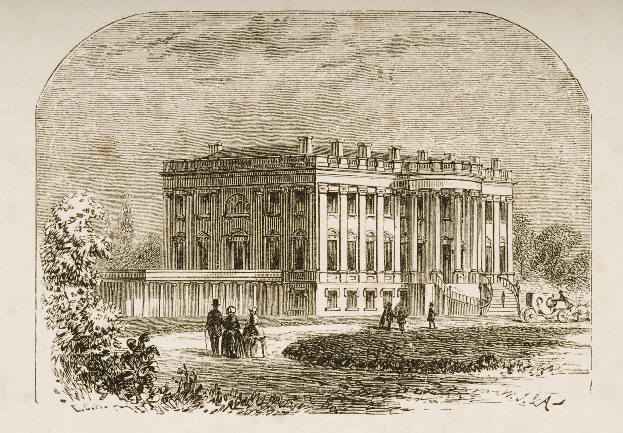 La Casa Bianca, c.1870, da 