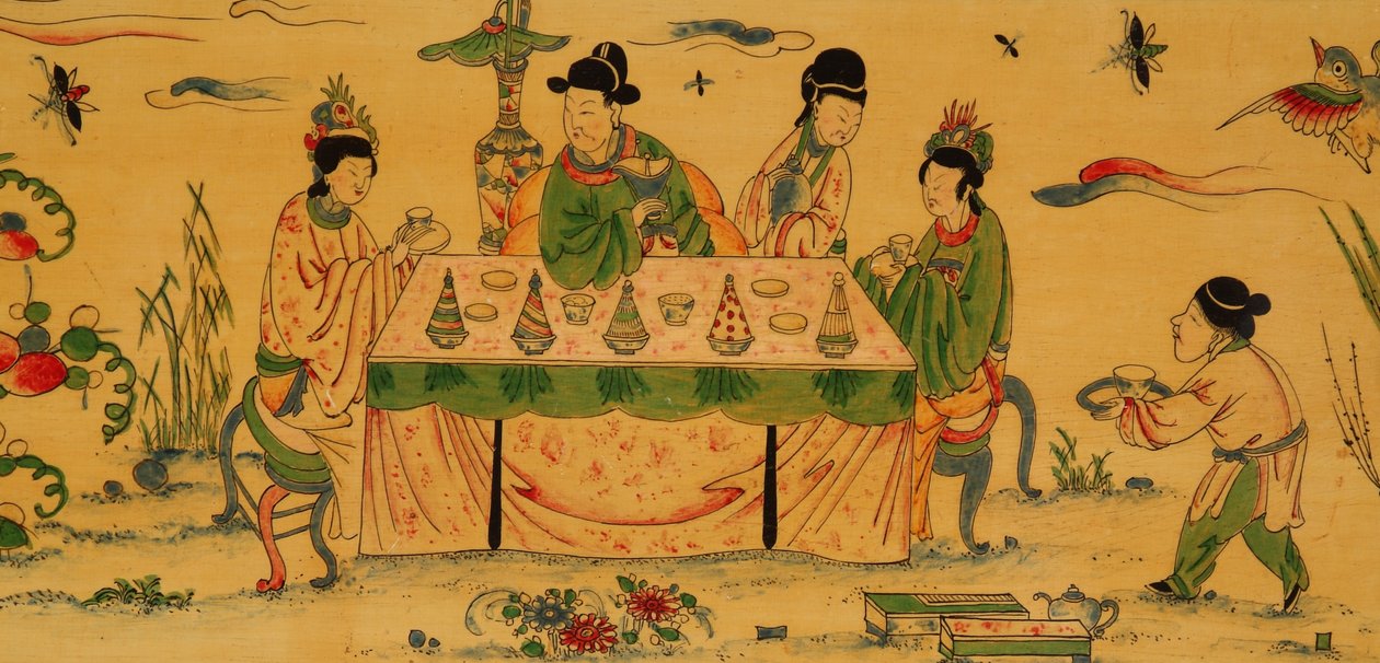 Il Cabinet di Witcombe, c.1697 da English School