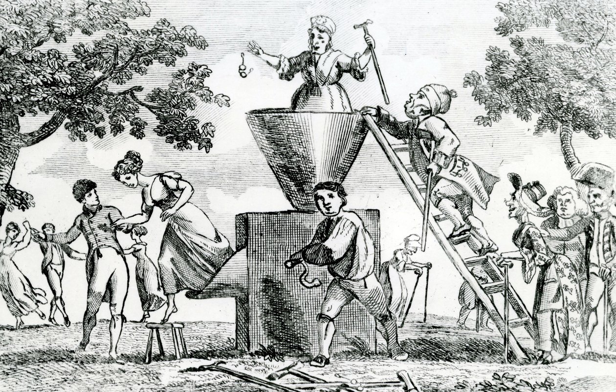 Il mulino meraviglioso, 1805 da English School