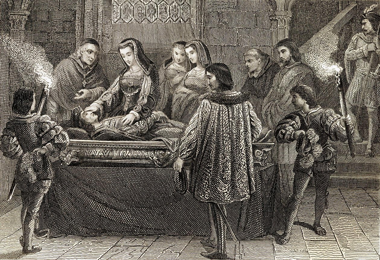 La sepoltura di Filippo il Bello (1478-1506) da English School