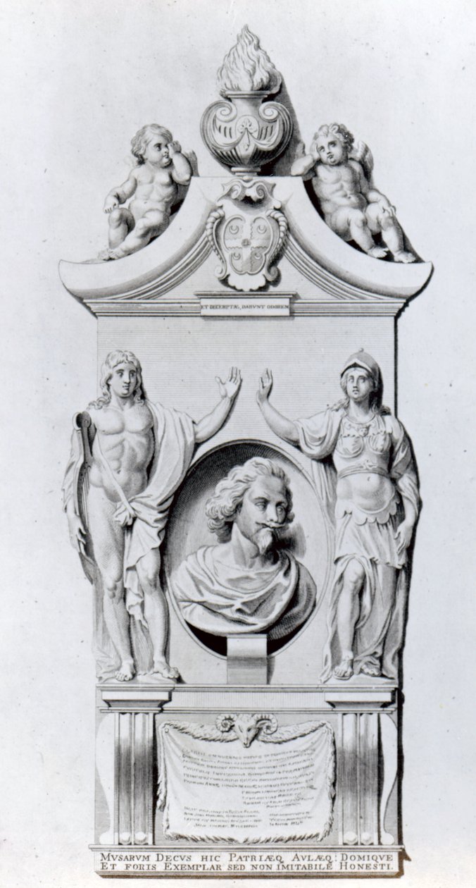 Il monumento di Sir Robert Ayton da English School