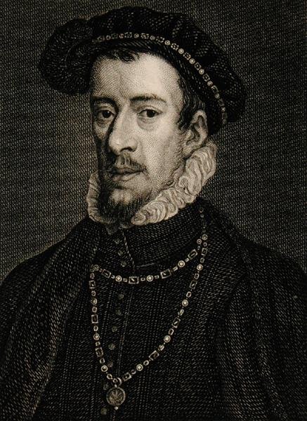 Thomas Howard (1536-72) 4° Duca di Norfolk (incisione) da English School