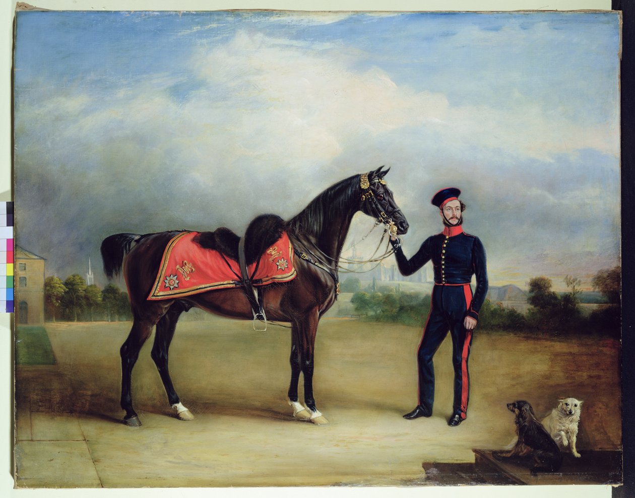 Thomas Oliver Gascoigne delle Guardie Reali a Cavallo da English School