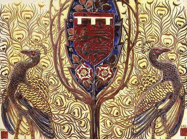 Piastrella, Pilkington Royal Lancastrian Pottery, fondata nel 1892 da English School