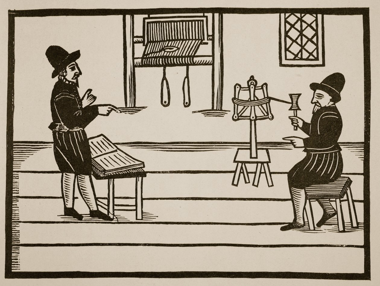 Pagina del titolo di A True Discourse of the Two Infamous Prophets, Richard Farnham, Weaver, of White-Chapel, and John Bull, Weaver, of Saint Botolphs, Algate di T.H 1636 da English School