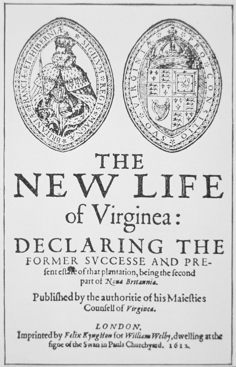 Pagina del titolo da 