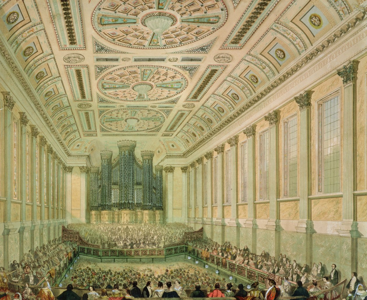 Municipio, Interno, 1855-1875 da English School