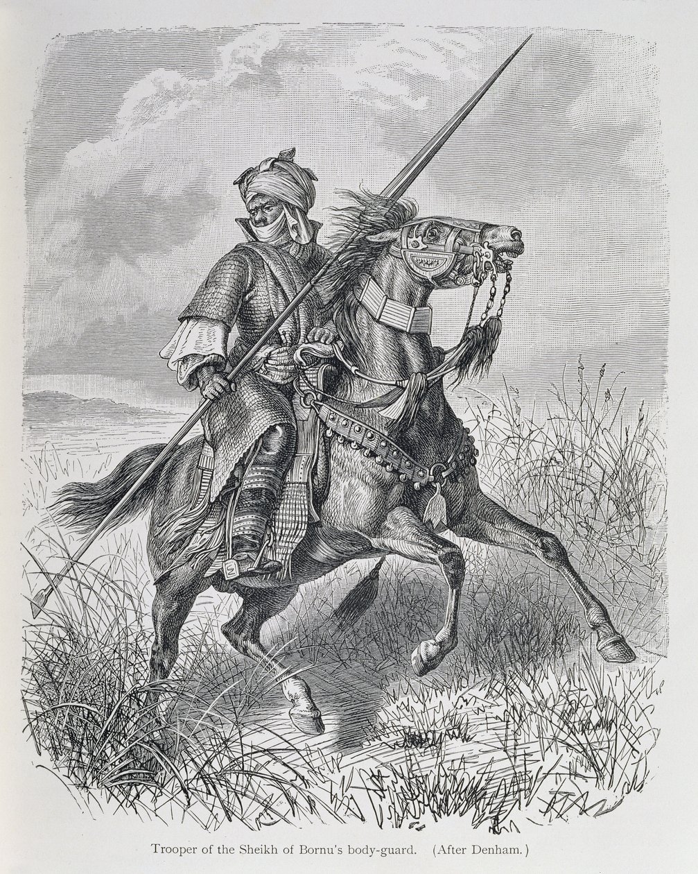 Cavaliere della Guardia del Corpo dello Sceicco di Bornu, da 