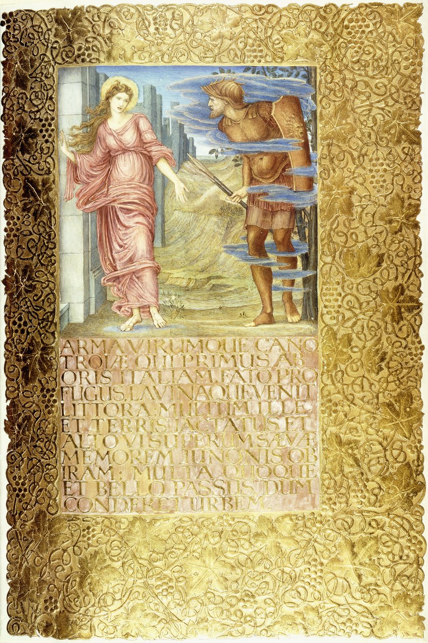 Venere e Enea, 1874-c.1919 da English School