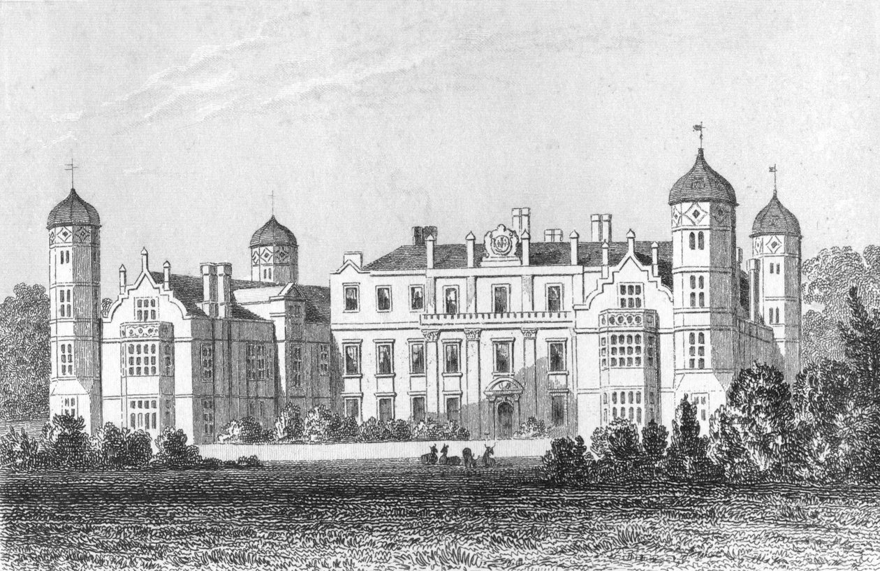 Vista di Cobham Hall da English School