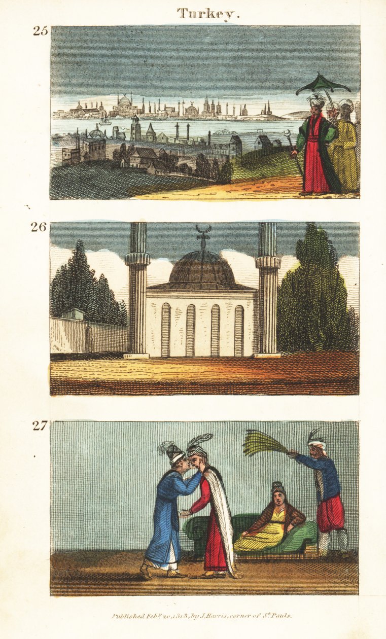 Veduta di Costantinopoli (Istanbul) all